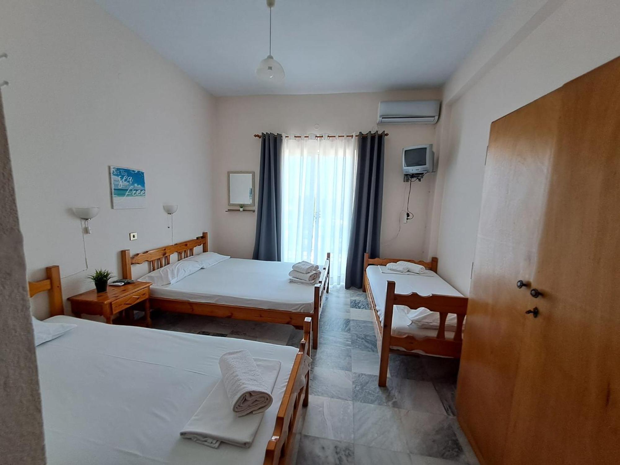 Golden Beach-Tsianis Apartments Néa Meságkala Exterior foto